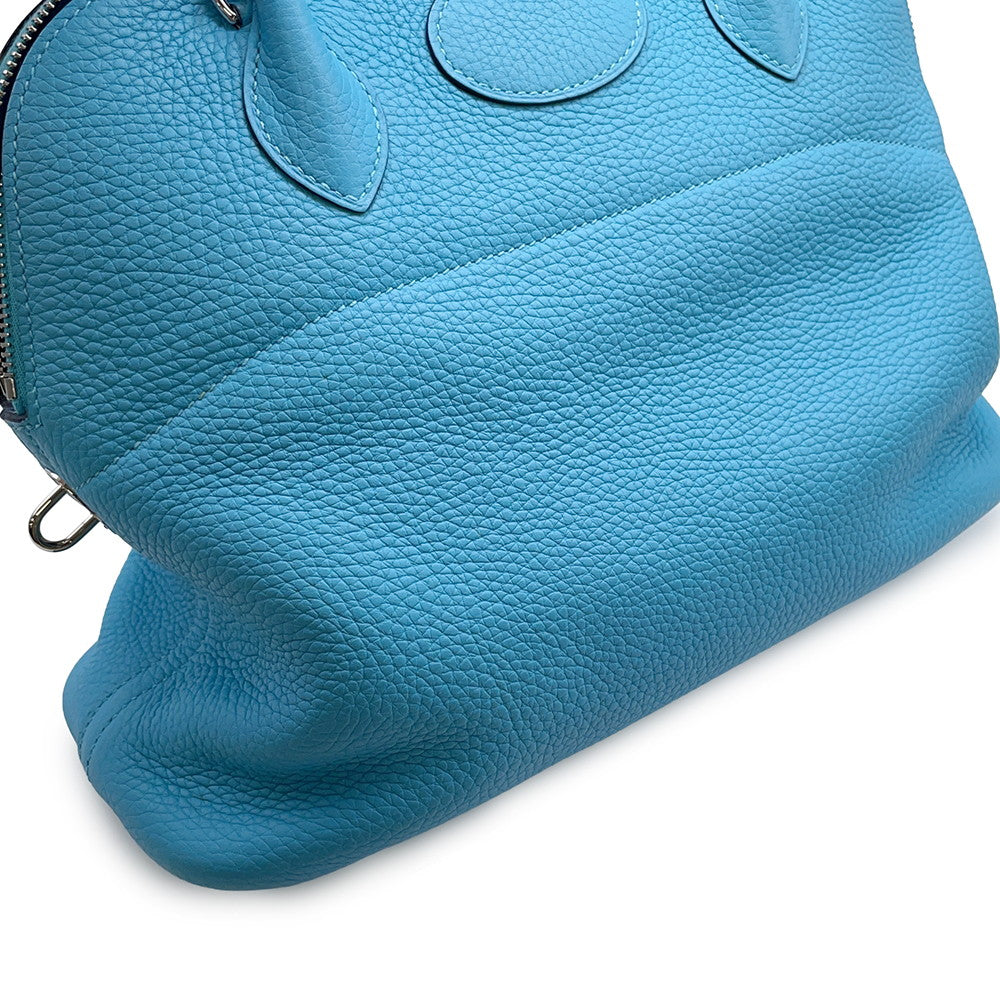 HERMES Bolide Bleu du Nord Taurillon Clemence Size 31