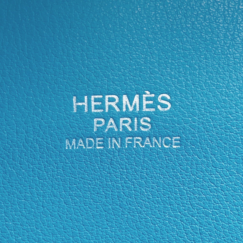 HERMES Bolide Bleu du Nord Taurillon Clemence Size 31