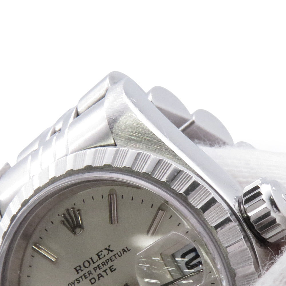 ROLEX Oyster Perpetual Date W25mm Stainless Steel Silver Dial79240