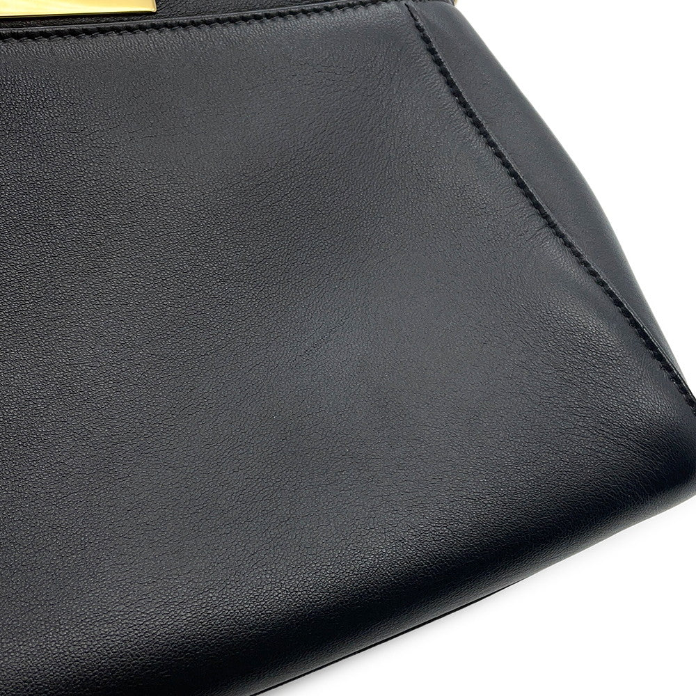 FENDI Peekaboo Black8BN244 Leather Size Mini