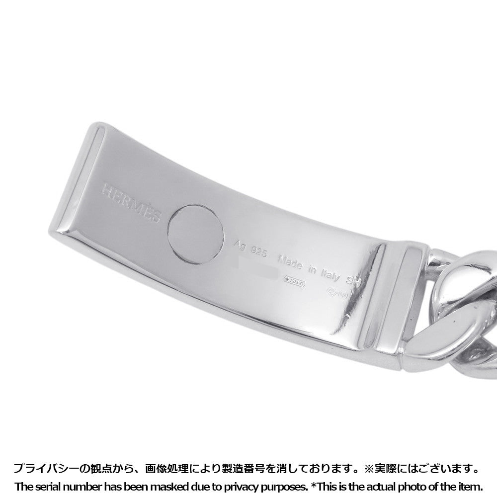HERMES Kelly Gourmet Bracelet Size GM/SH SV925