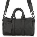 LOUIS VUITTON Keepall Bandouliere NoirM20900 Monogram・Taurillon Size 25