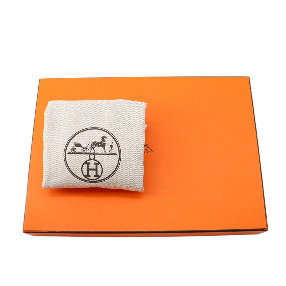 HERMES Herbag zip Ecru/Ardoise Toile Military Vache Hunter Leather Size Mini