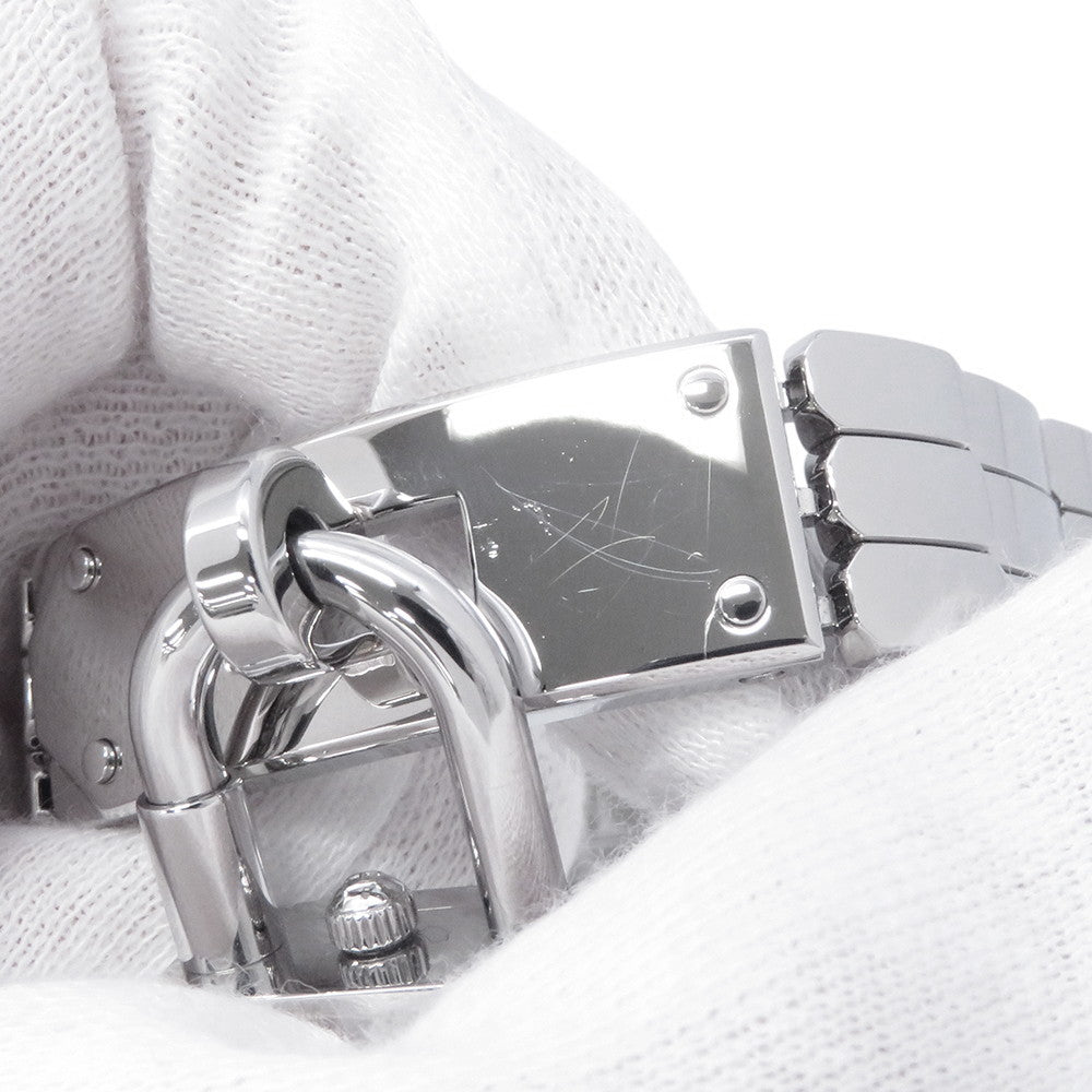 HERMES Kelly Watch Mini W16mm Stainless Steel Sparkling White Lacquer DialKE4.110