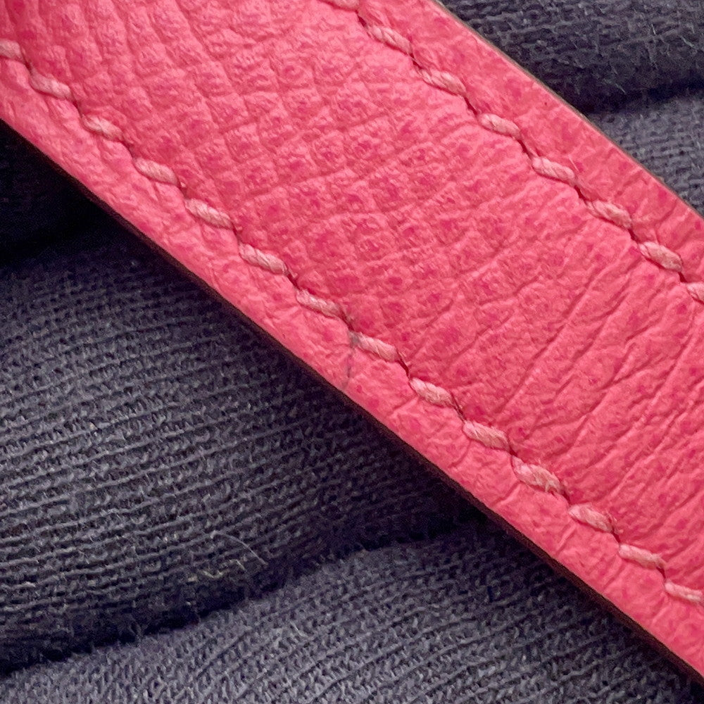 HERMES Kelly Sellier Rose Azalee Epsom Size 28
