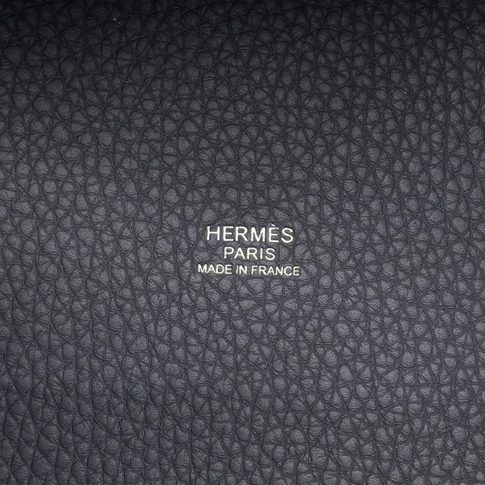 HERMES Picotin Lock Ardoise Taurillon Clemence Size PM