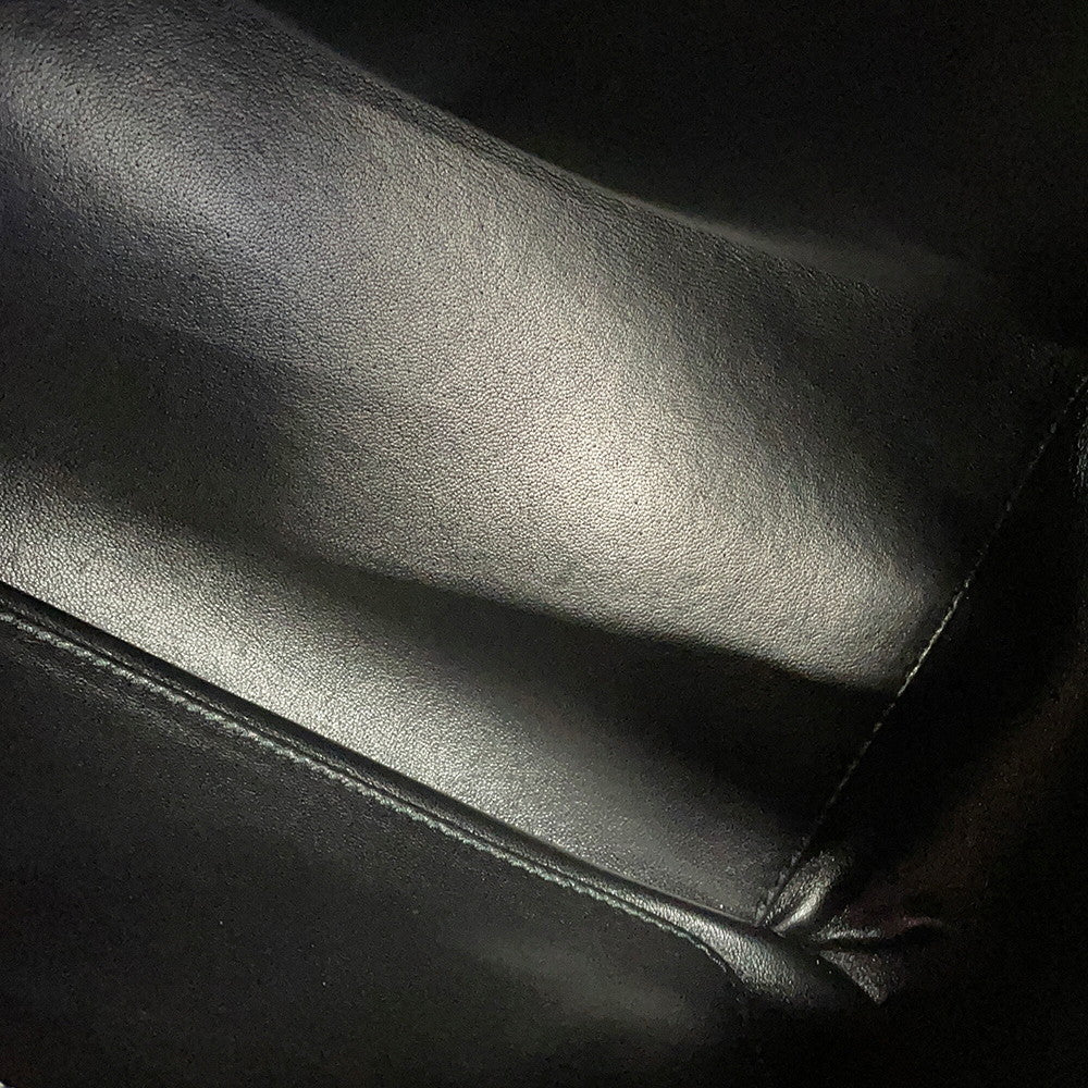 PRADA Supernova 2-way Handbag Gray1BA366 Leather Size Small
