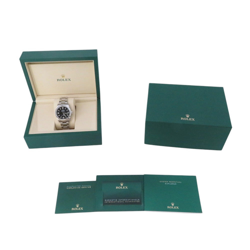 ROLEX Explorer 40 W40mm Stainless Steel Black Dial224270