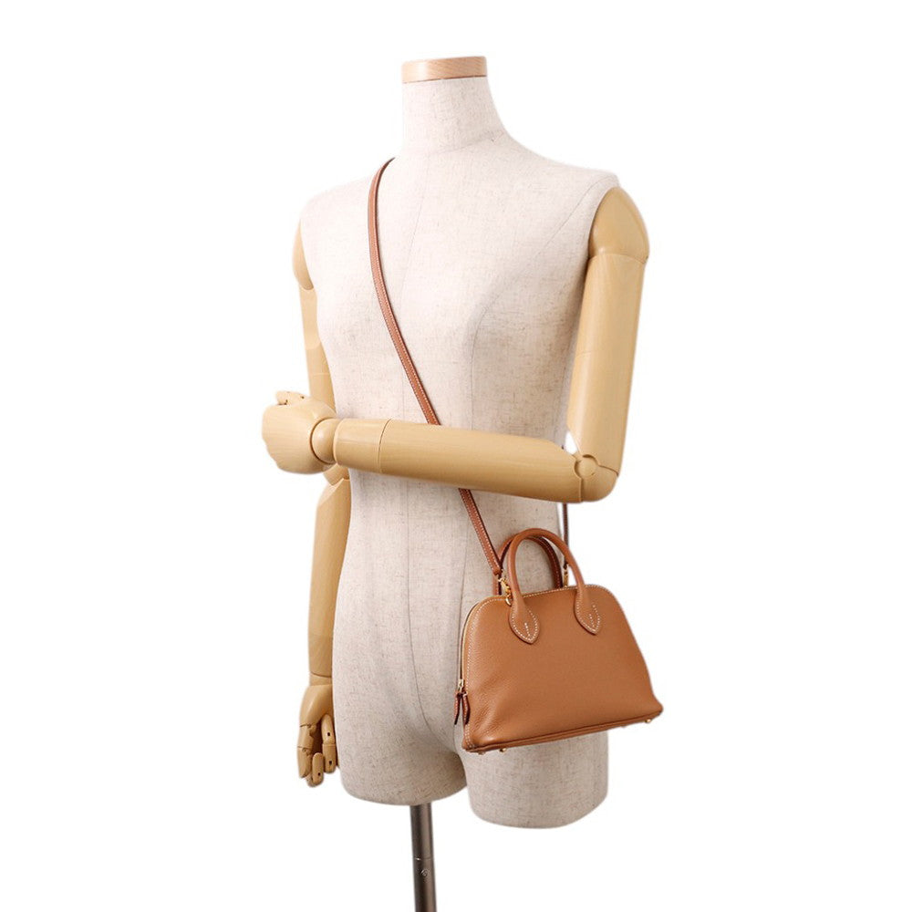 HERMES Bolide1923 Gold Evercolor Size Mini