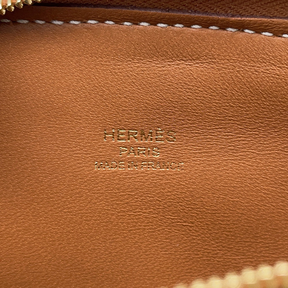 HERMES Bolide1923 Gold Evercolor Size Mini