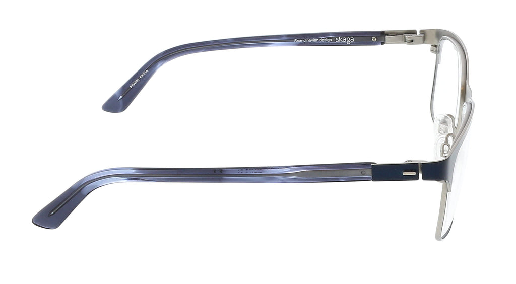 Skaga Blue Modified Rectangle SK2725 RAPS 424 Eyeglasses
