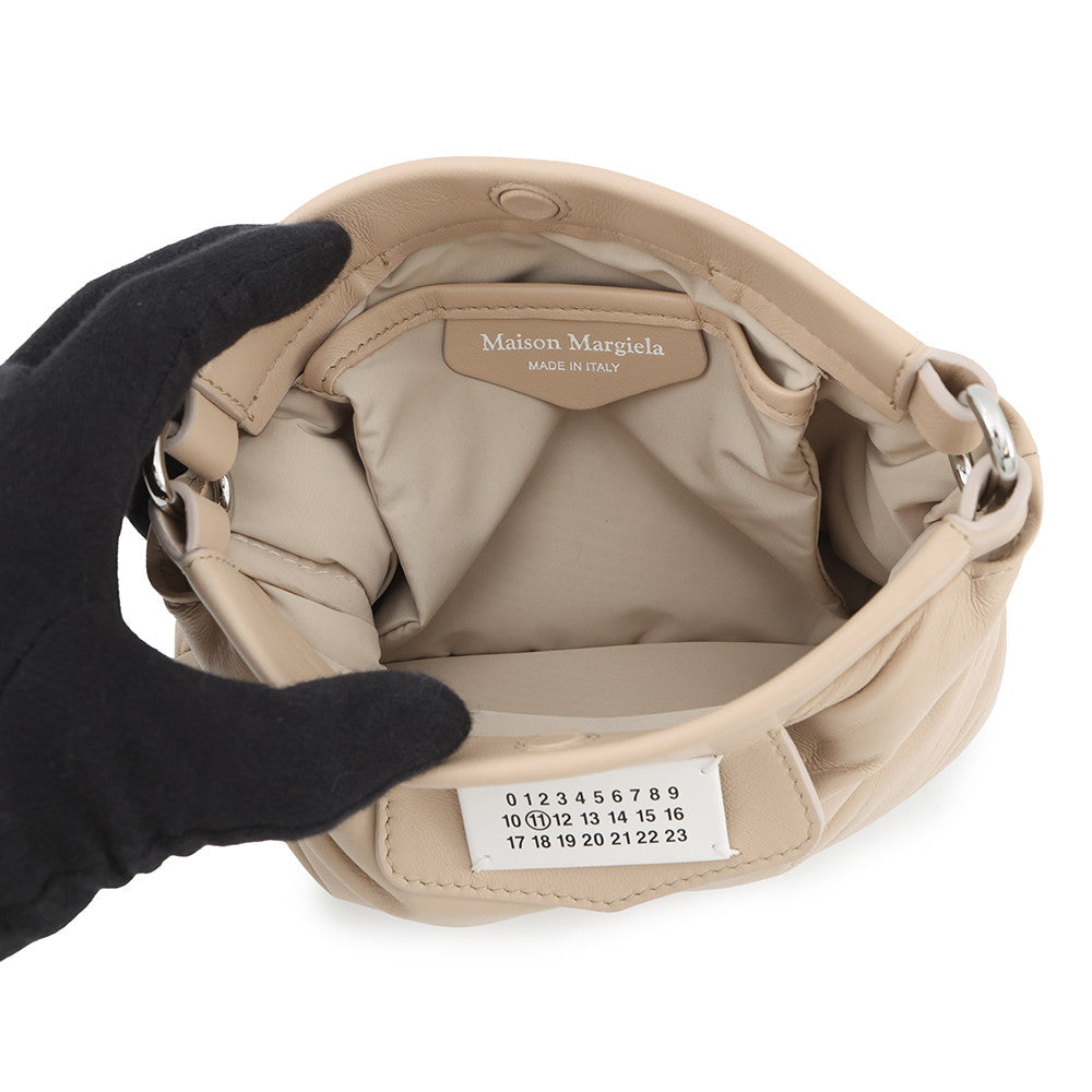 Maison Margiela Maison Margiela Glam Slam ChainShoulder Bag BeigeS56WF0161 Leather