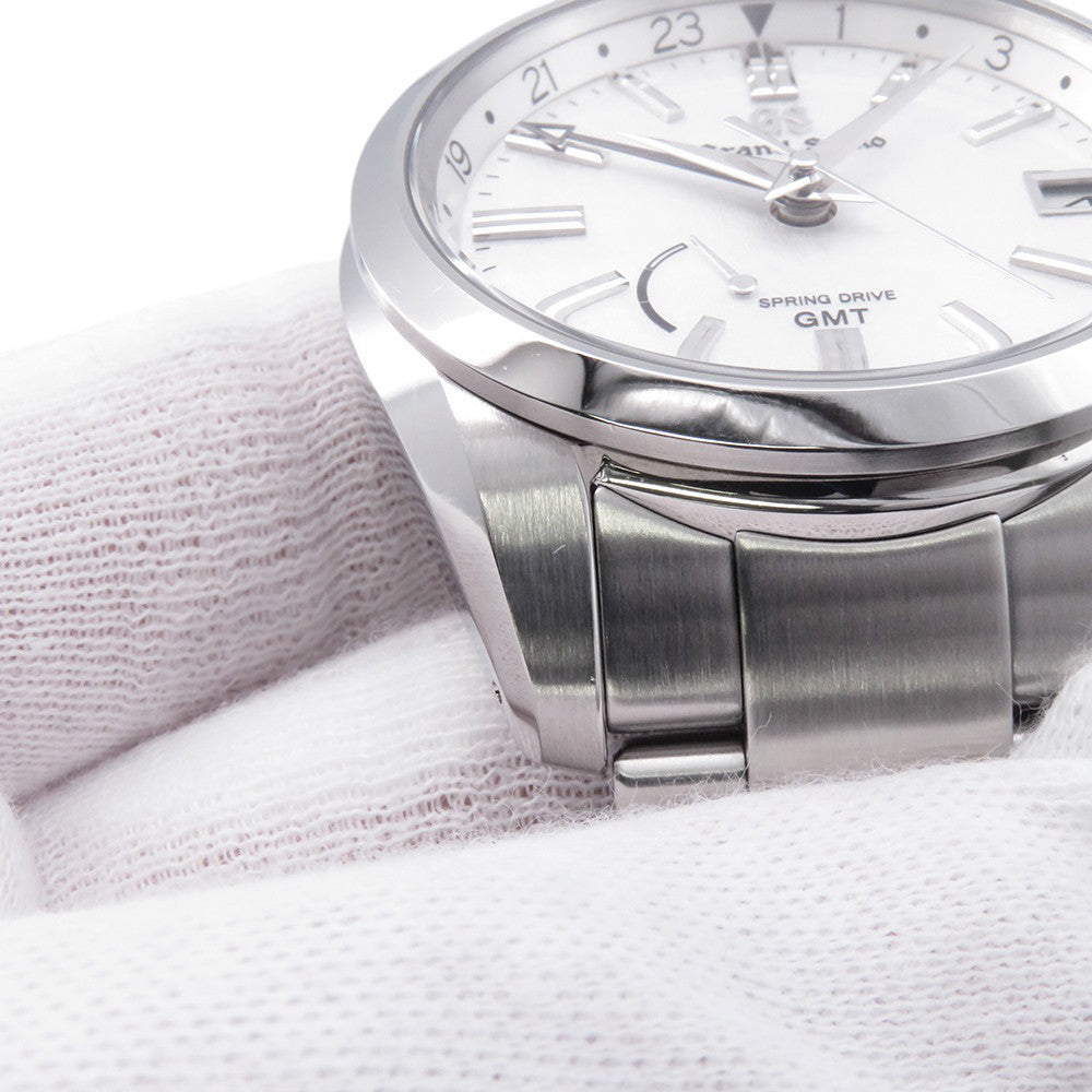 SEIKO Grand SEIKO Spring Drive GMT W40mm Stainless Steel Silver DialSBGE279