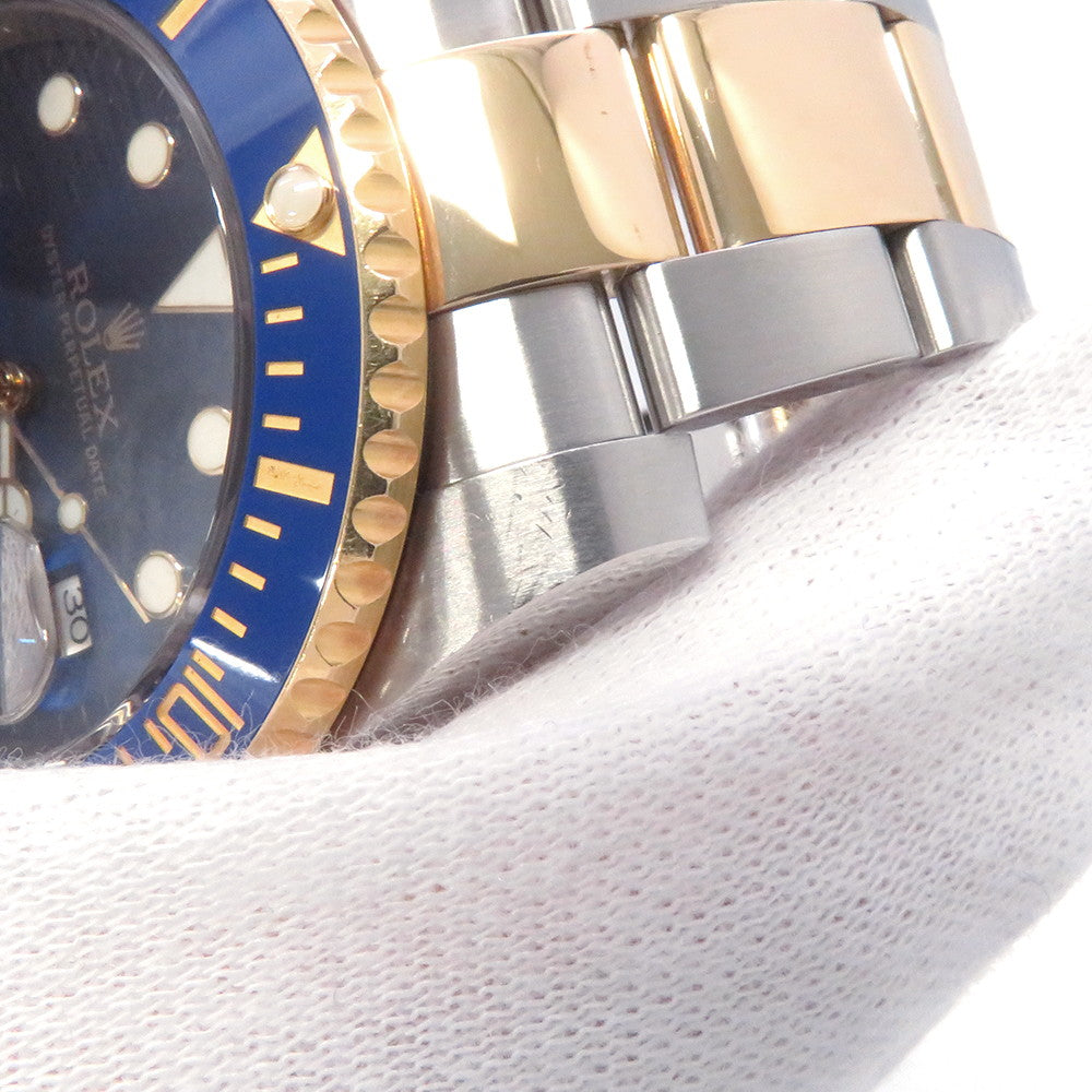 ROLEX Submariner Date W40mm Stainless Steel K18YG Blue Dial116613LB