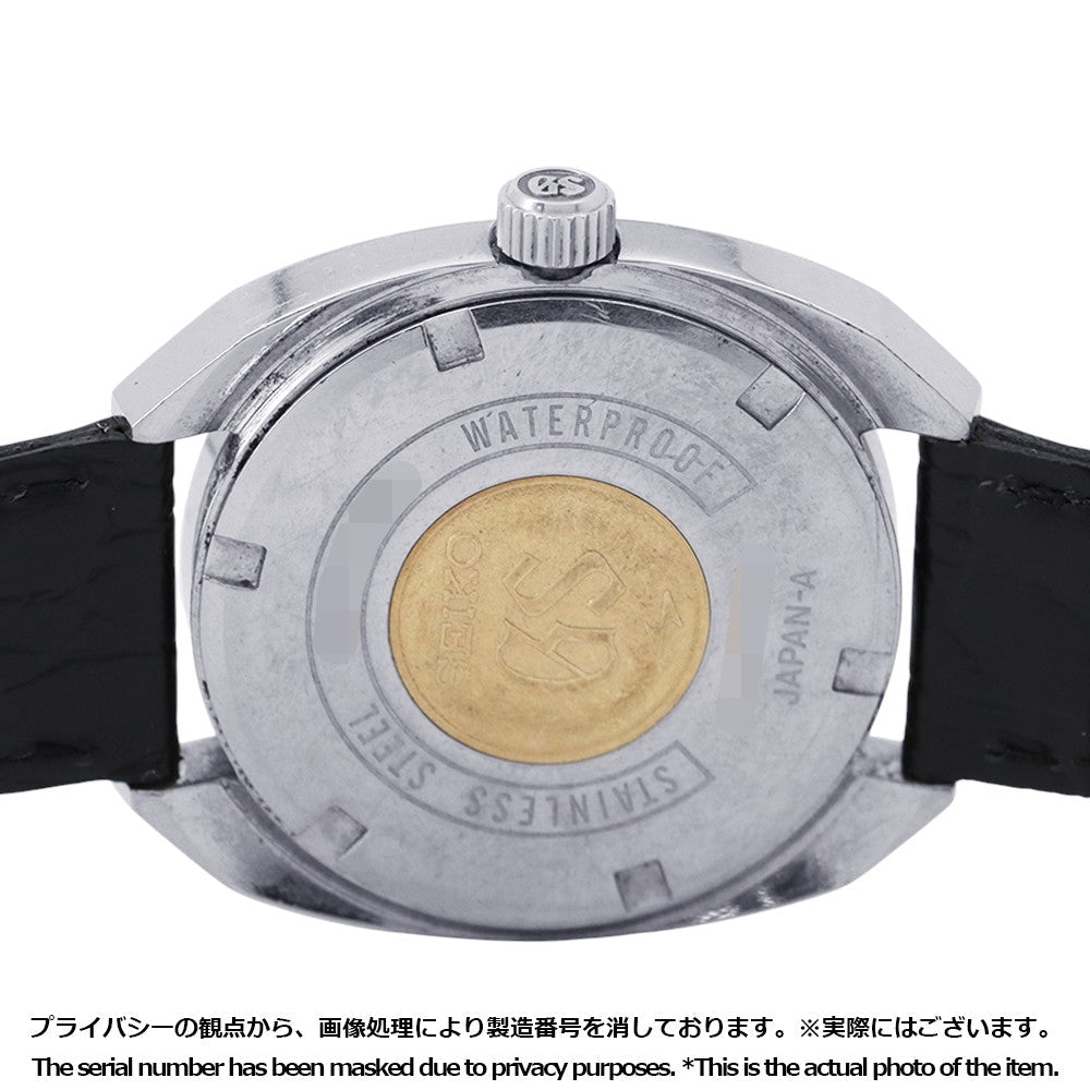 SEIKO Grand SEIKO Hi-Beat36000 W37mm Stainless Steel Leather Silver Dial4522-7000
