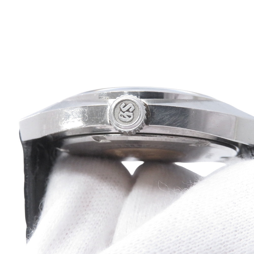 SEIKO Grand SEIKO Hi-Beat36000 W37mm Stainless Steel Leather Silver Dial4522-7000
