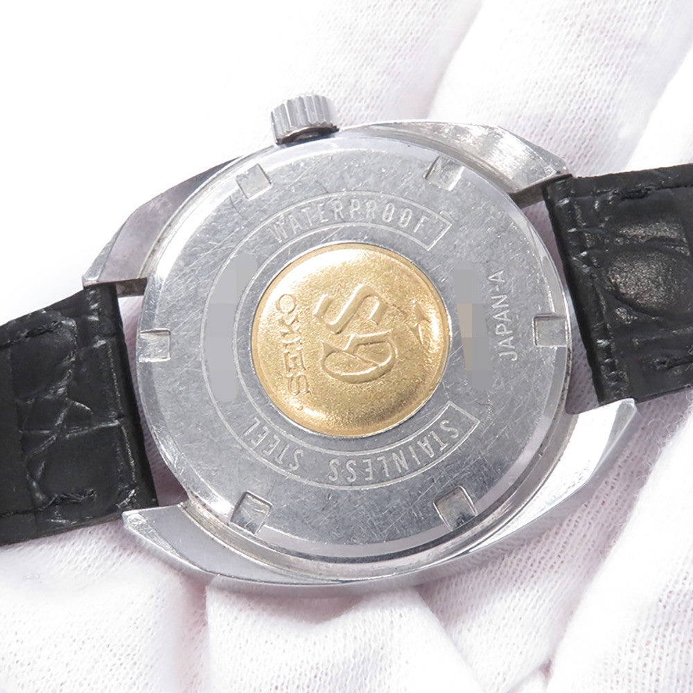 SEIKO Grand SEIKO Hi-Beat36000 W37mm Stainless Steel Leather Silver Dial4522-7000