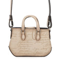Berluti Calligraphy Jules 2WAY Handbag Beige scritto leather Size Nano