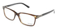 Skaga Brown Modified Rectangle SK2832 NATUR 210 Eyeglasses