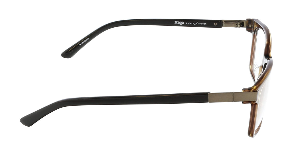 Skaga Brown Modified Rectangle SK2832 NATUR 210 Eyeglasses