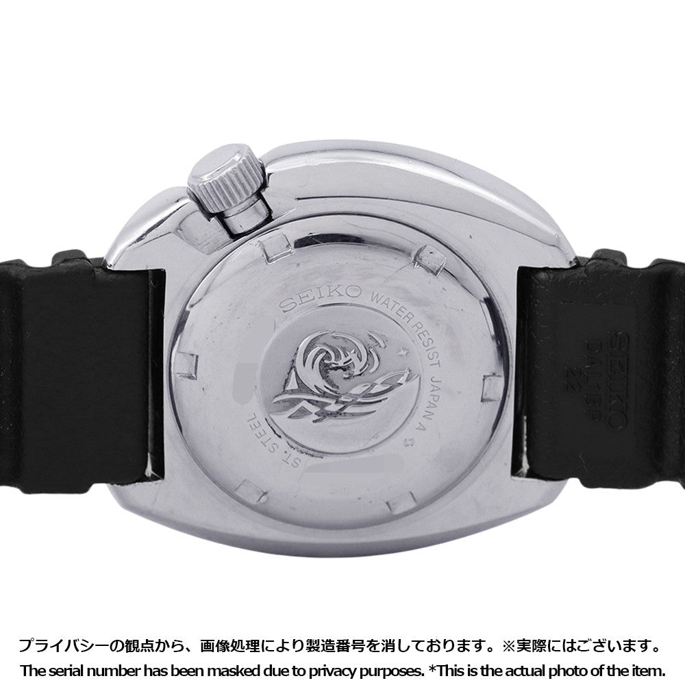 SEIKO 150m Diver 3rd Model (Early Model) W44mm Stainless Steel Rubber Black Dial6306-7000