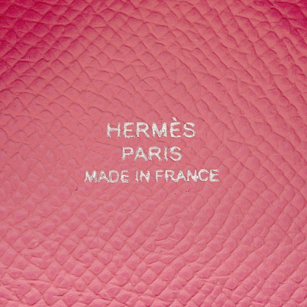 HERMES Calvi Duo Rose Azalee Epsom