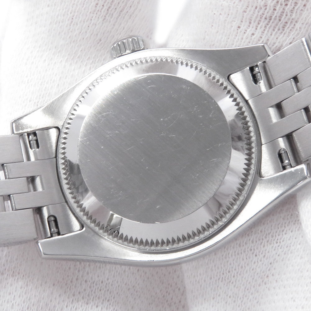 ROLEX Datejust W26mm Stainless Steel K18WG White Shell Dial179174NG