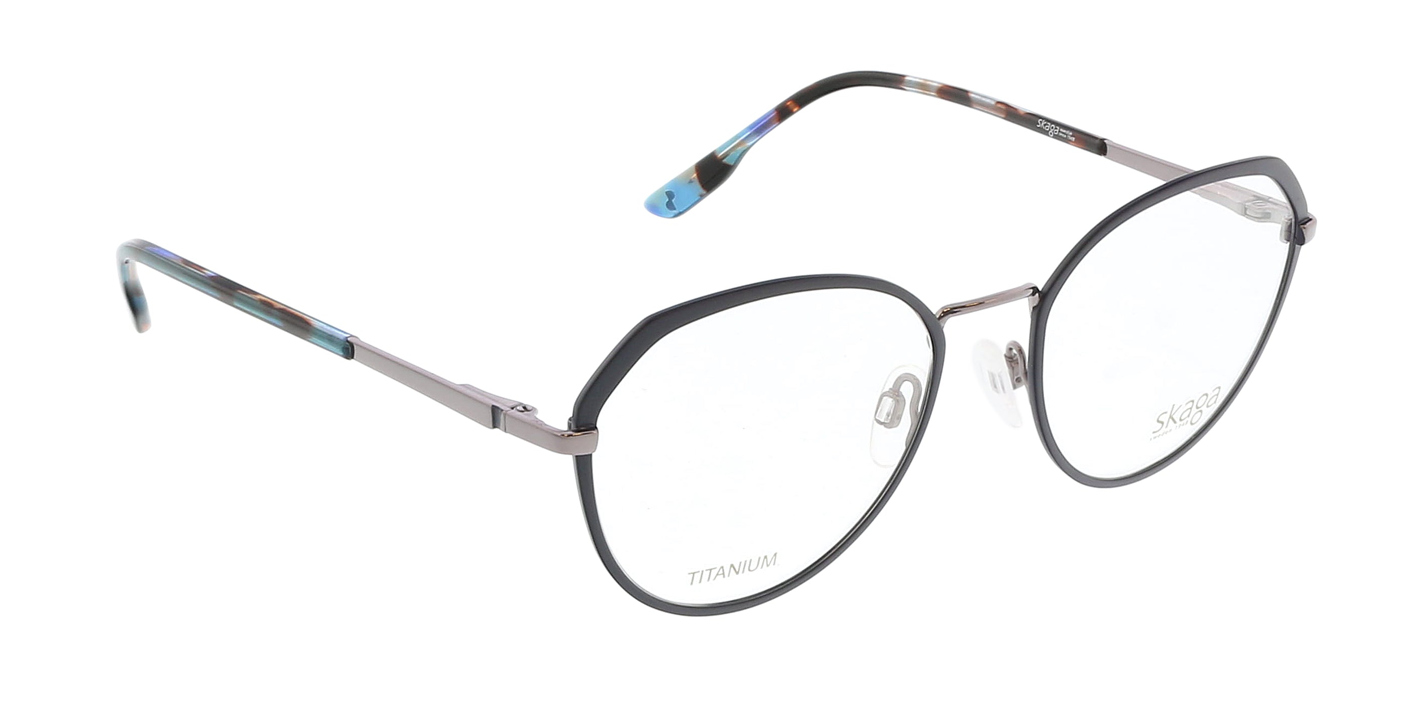 Skaga Light Grey Oval SK3001 NATTVIOL 038 Eyeglasses