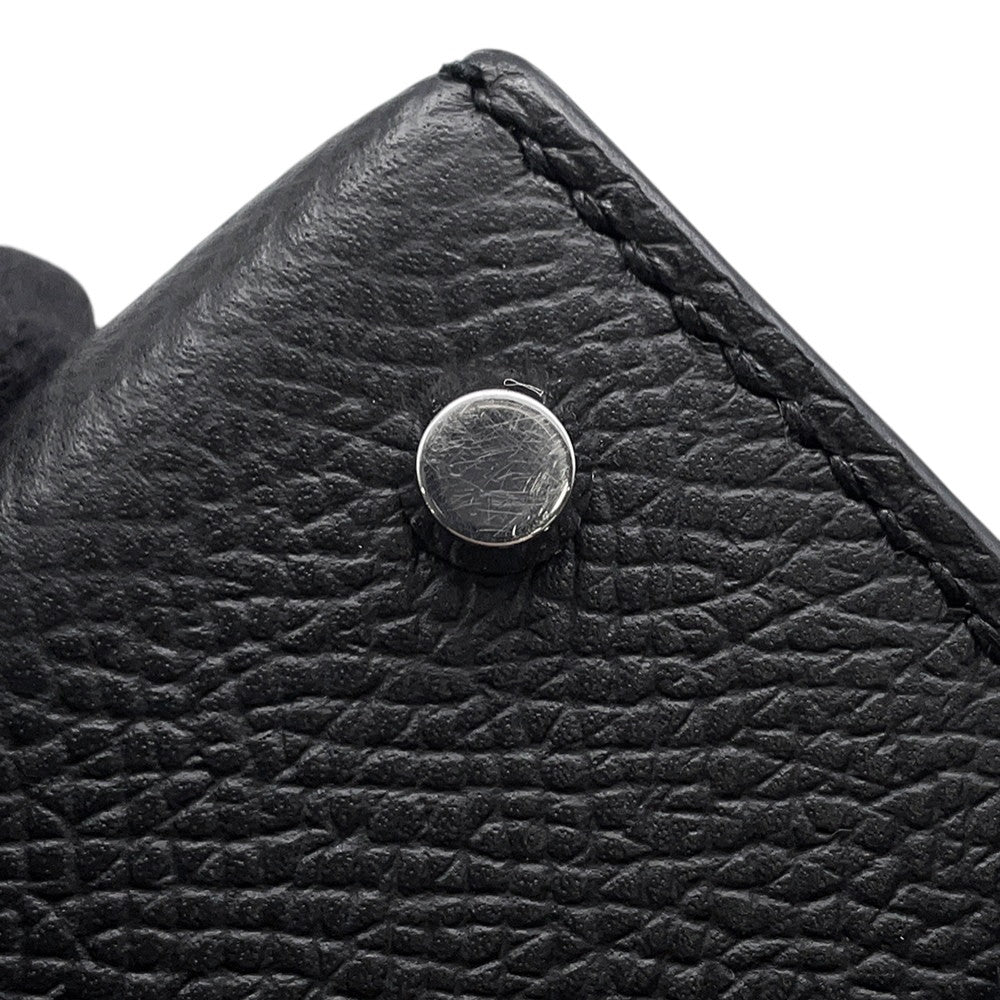HERMES Mini Kelly 2 Black Epsom
