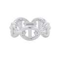 HERMES Chaine d'Ancre Anchene Ring Size PM/48/#8 SV925