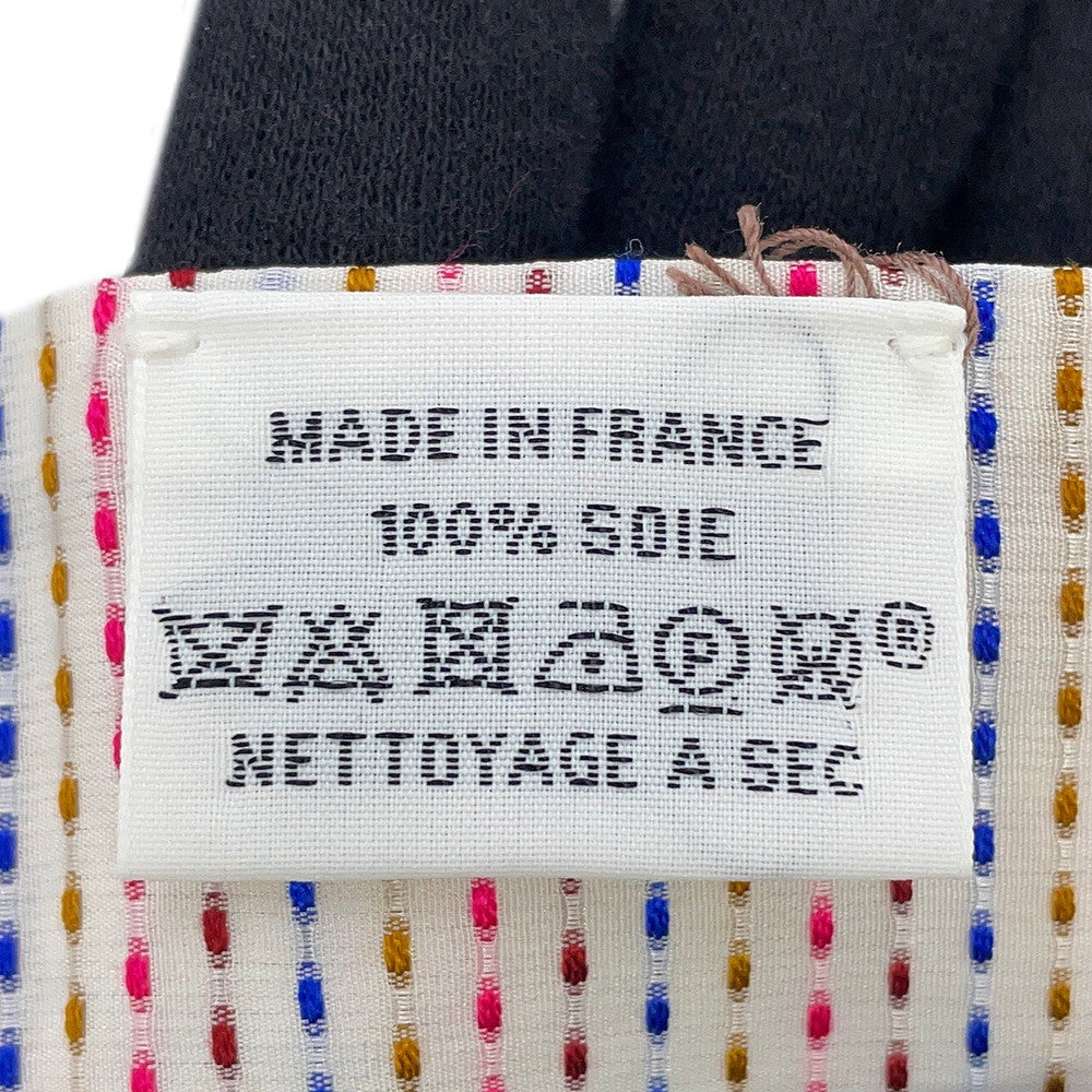 HERMES Twilly Chevaloscope Neon Pointier Embroidery Spring/Summer 2023 Blanc/Rose/Vert Silk100%