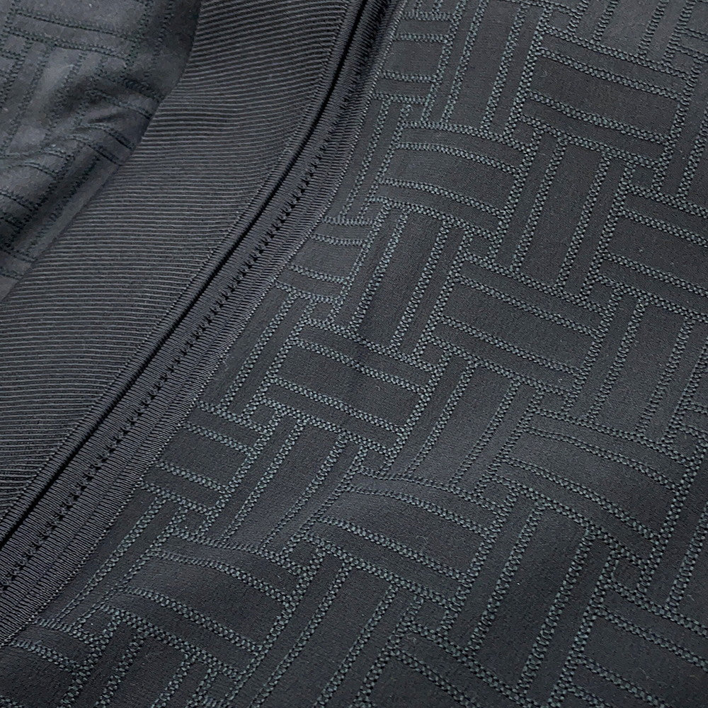 HERMES Long cardigan Size 34 Black Silk100%