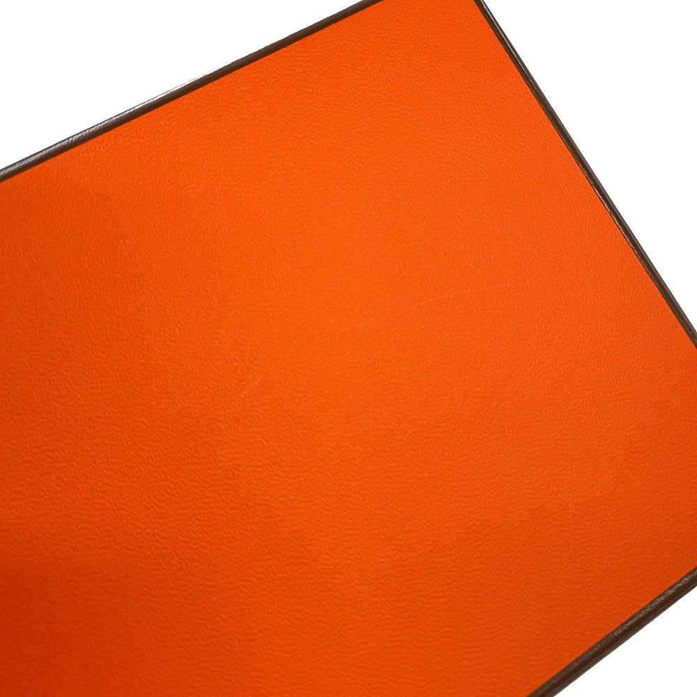HERMES Ipo (seahorse) Gold/Craie/Kraft Lambskin
