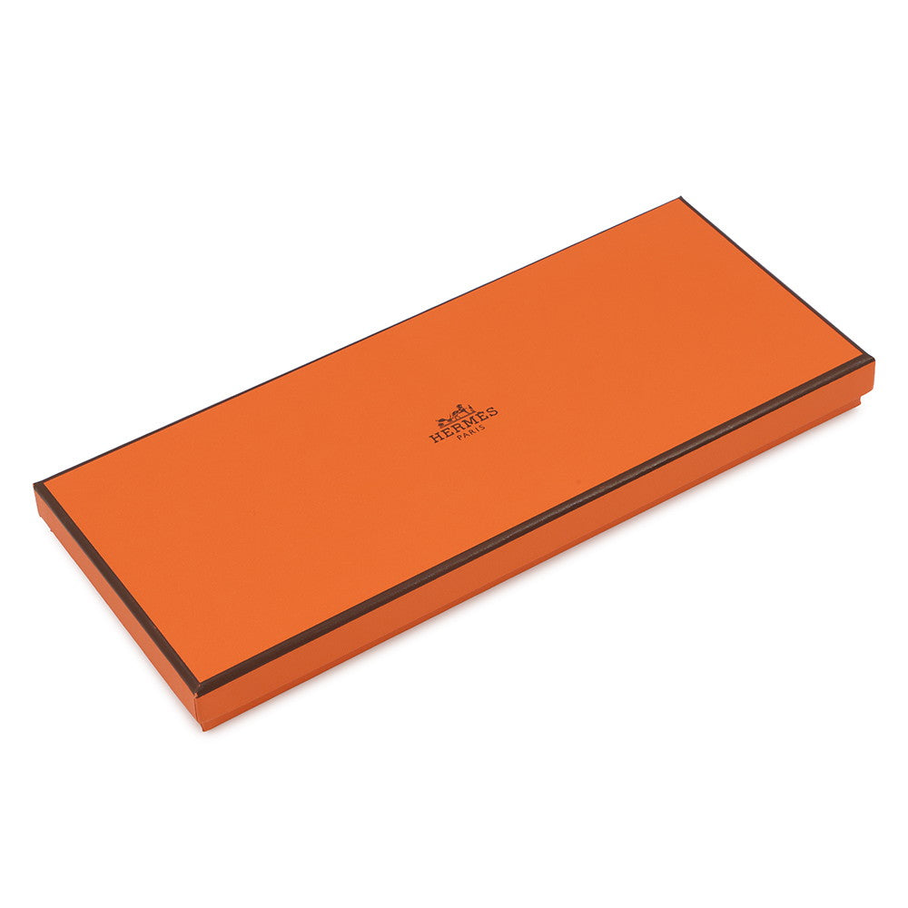 HERMES Ipo (seahorse) Gold/Craie/Kraft Lambskin