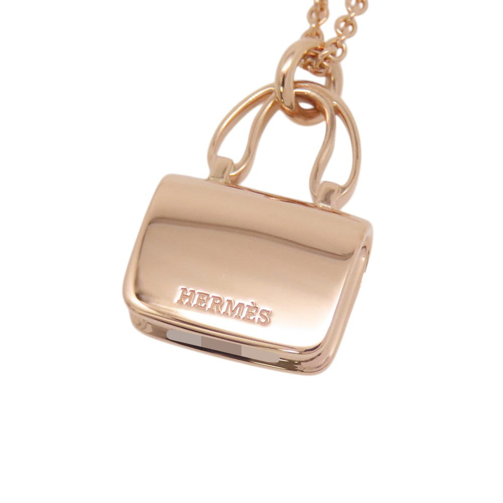 HERMES Amulette Constance PendantH121312B 00 18K Pink Gold