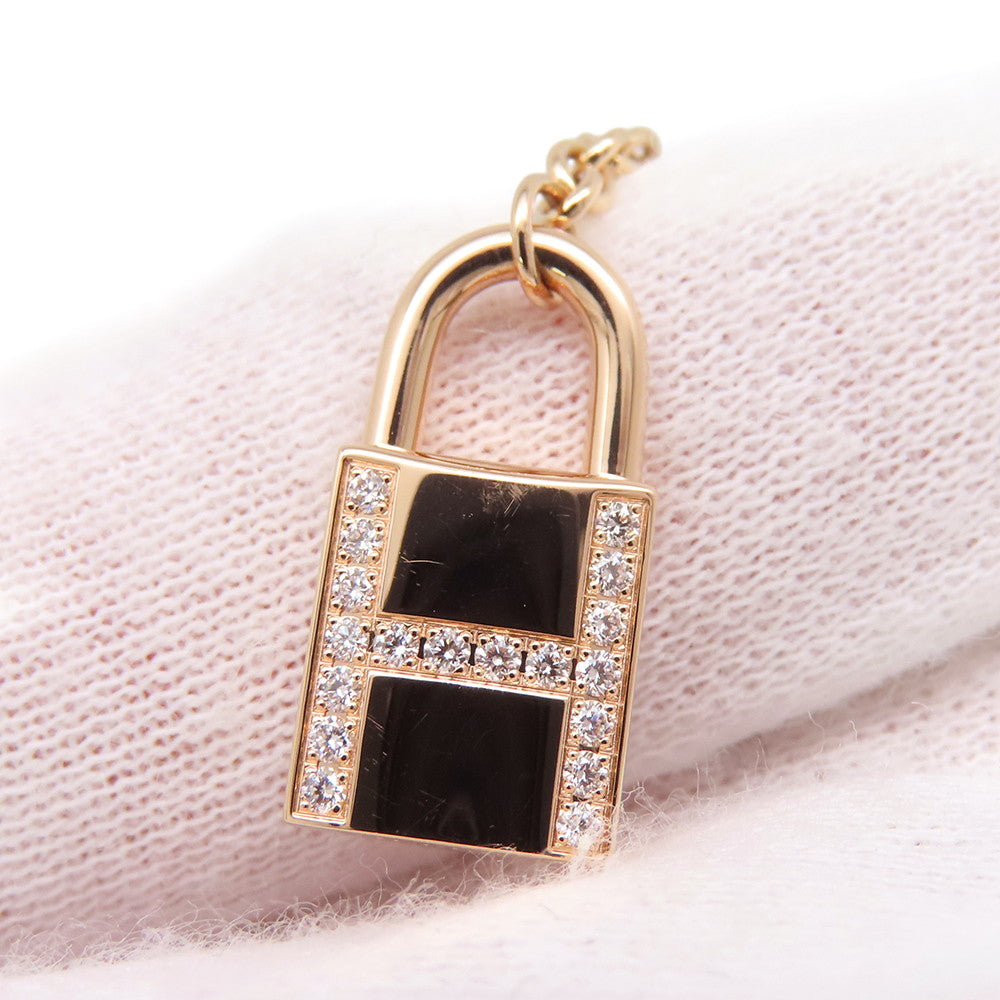 HERMES Amulette ConstanceNecklaceH125303B 00TU 18K Pink Gold
