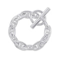 HERMES Chaine d'Ancre Bracelet 11 frames Size GM SV925