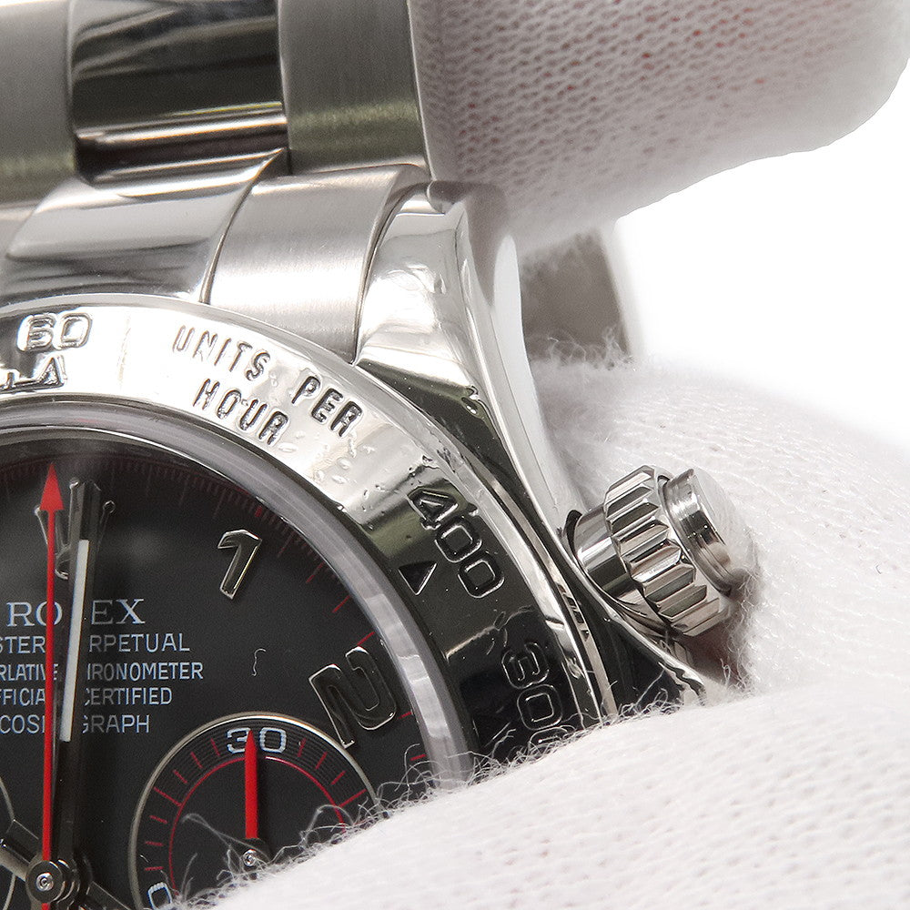 ROLEX Cosmograph Daytona W40mm 18K White Gold Black Dial116509