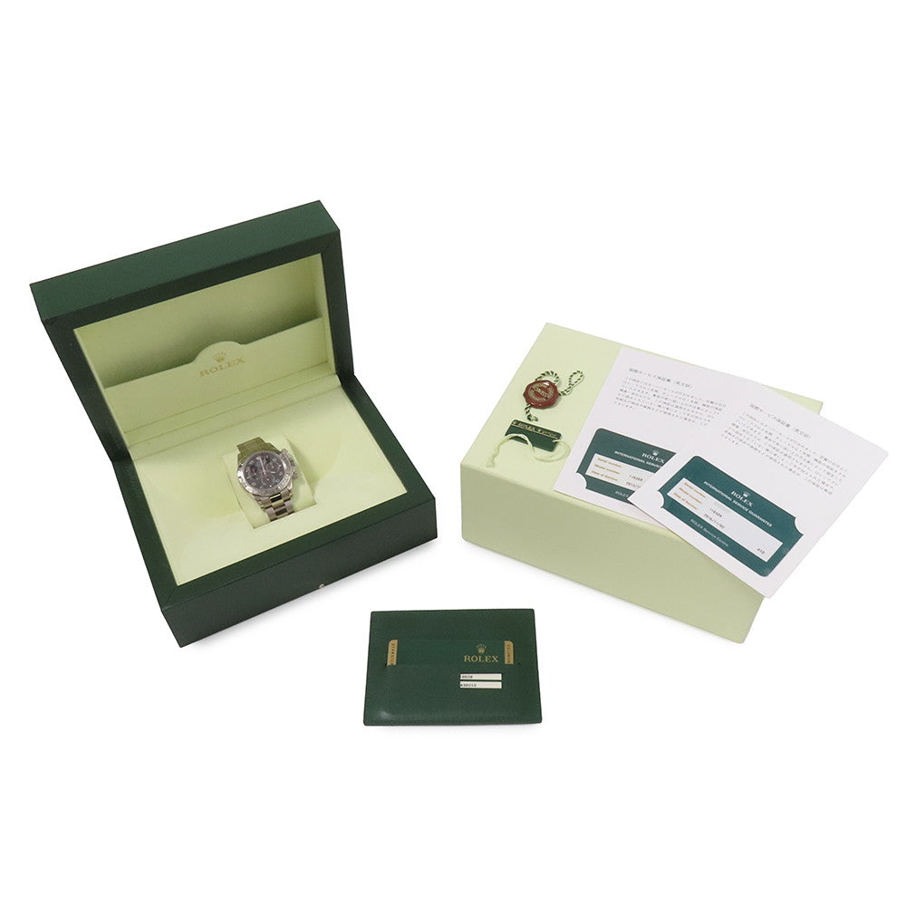 ROLEX Cosmograph Daytona W40mm 18K White Gold Black Dial116509