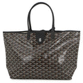 GOYARD Saint Louis BlackSTLCROPMLTY01CL01P PVC Leather Size PM