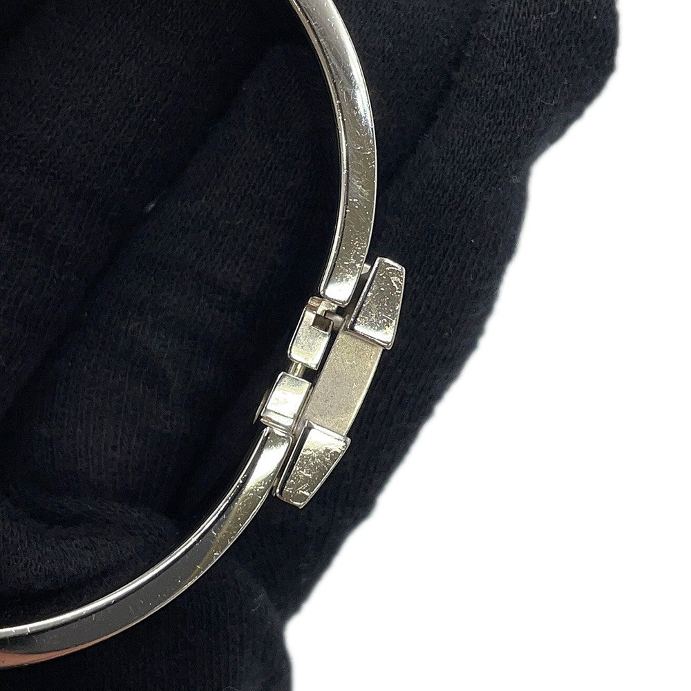 HERMES ClicH Drawn in by the charm of Orpheus Size PM White/Silver Metal Enamel