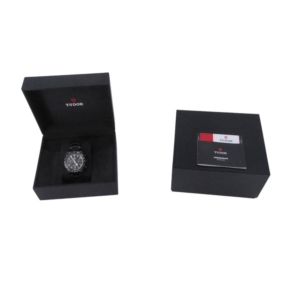 TUDOR Heritage Black Bay Chrono Dark Limited Edition (1181 pieces) W41mm Stainless Steel Black Dial79360DK