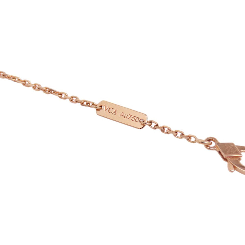 Van Cleef & Arpels Vintage Alhambra Necklace 2025 Holiday CollectionVCARPMOP00 18K Pink Gold