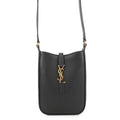 SAINT LAURENT PARIS LE 5 A 7 Mini Vertical Shoulder Bag Black7352142R20W1000 Leather Size Mini