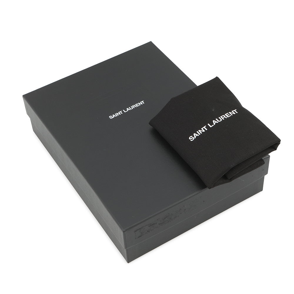 SAINT LAURENT PARIS LE 5 A 7 Mini Vertical Shoulder Bag Black7352142R20W1000 Leather Size Mini