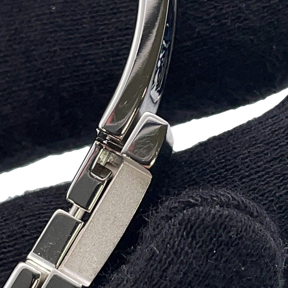 HERMES ClicHH/Ceraphet Fan Bracelet Navy Metal Enamel