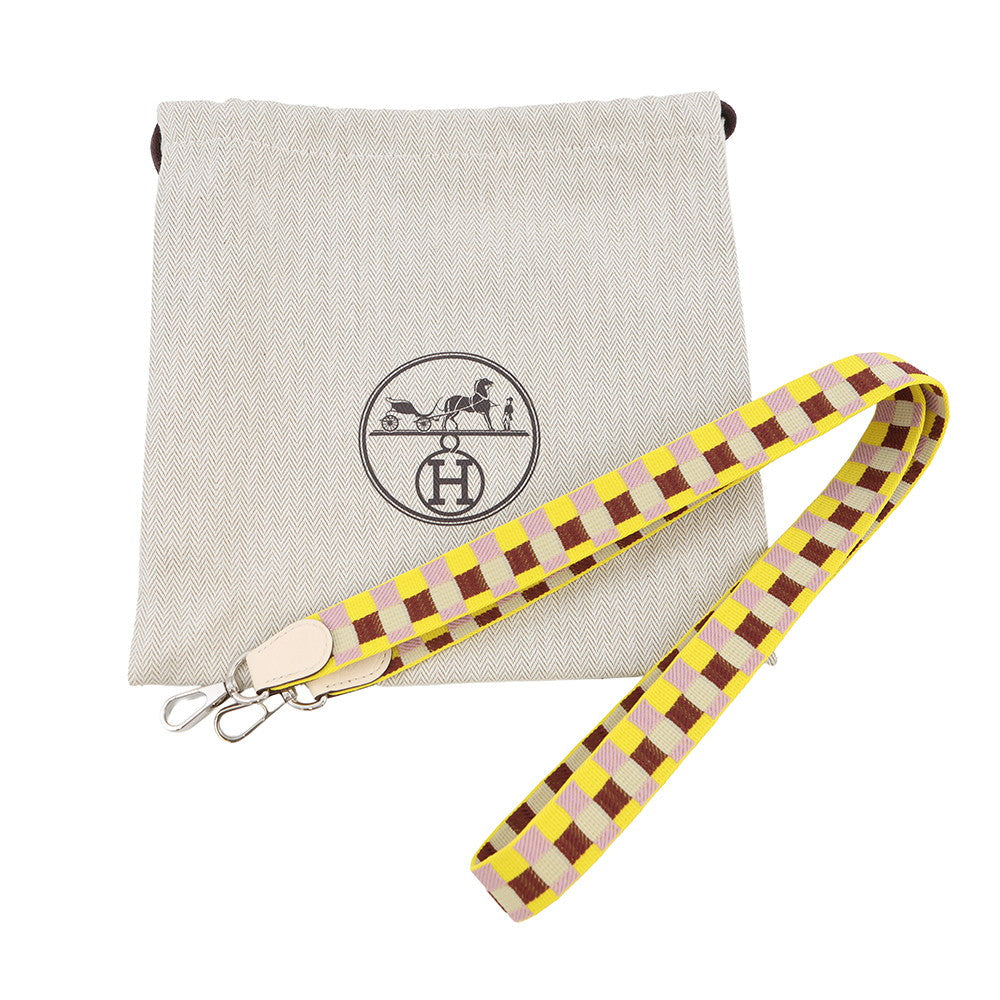 HERMES Evelyne Maxi Quadrille Nata Taurillon Clemence Size TPM