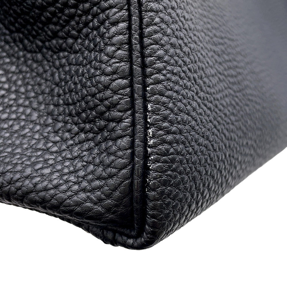 HERMES Kelly Retourne Black Togo Leather Size 28