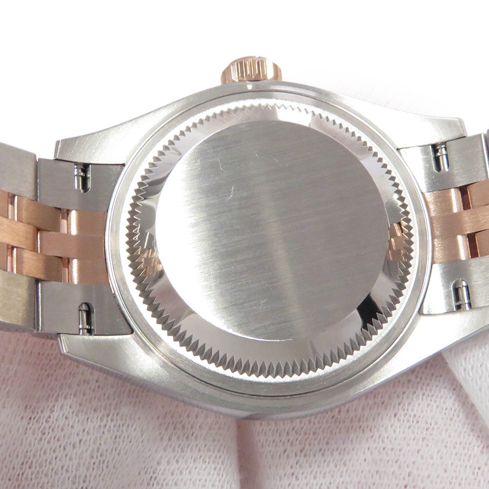 ROLEX Lady-Datejust W28mm Stainless Steel K18PG Aubergine Dial279171G