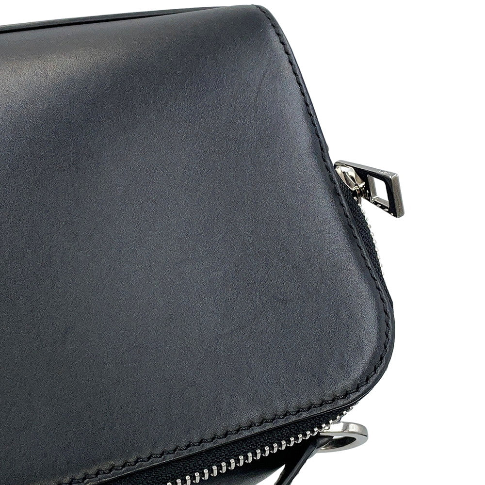 LOEWE Crossbody camera bag BlackC565R41X05 Satin Calf Leather Size Mini